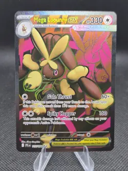 Mega Lopunny EX 115/094 Pokemon Phantasmal Flames - NM - Image 1