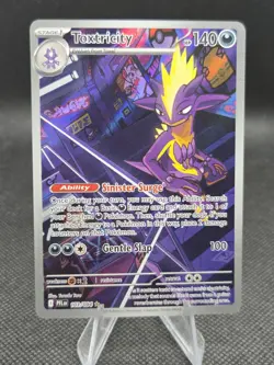 Toxtricity 103/094 Pokemon Phantasmal Flames - NM - Image 1