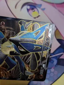 Lucario EX 099/096 Super Rare Rising Fist Pokemon Japanese Moderately Played - Image 2