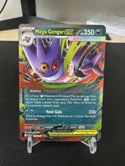Mega Gengar EX 125/217 Ascended Heroes Pokemon TCG - Image 1