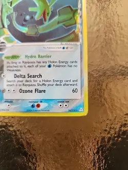 Pokemon TCG Rayquaza 16/110 Reverse Holo Delta Species - Image 2
