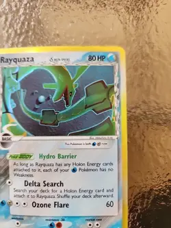 Pokemon TCG Rayquaza 16/110 Reverse Holo Delta Species - Image 3