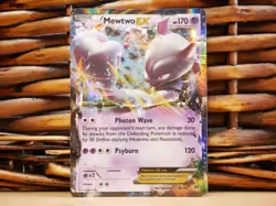 Pokemon MEWTWO EX 61/162 HALF ART | NM Near Mint | XY BREAKthrough | 2015 - Image 1