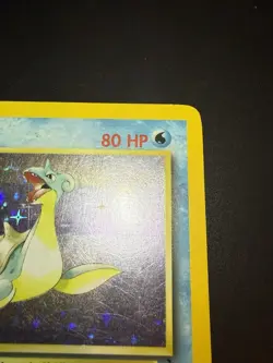 Pokemon TCG Lapras 10/62 Fossil 1st Edition Holo Rare 1999 Ken Sugimori 80 HP - Image 5