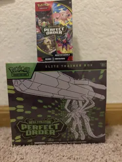 Pokemon Perfect Order ETB and Booster Bundle Lot Ship Same Day - Image 1