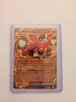 Pokemon TCG Journey Together Volcanion EX 031/159 Near Mint - Image 1