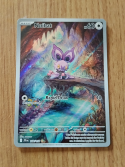Pokemon TCG Noibat Illustration Rare 169/159 Journey Together NM/MINT - Image 1