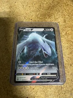 Pokemon Lugia V 138/195 Silver Tempest Ultra Rare Holo Basic 220 HP - Image 1