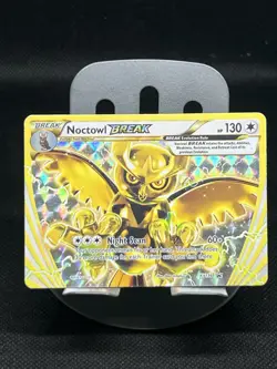 Pokemon TCG Noctowl BREAK XY136 XY Black Star Promos MP - Image 1