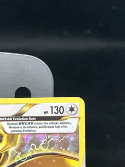 Pokemon TCG Noctowl BREAK XY136 XY Black Star Promos MP - Image 3