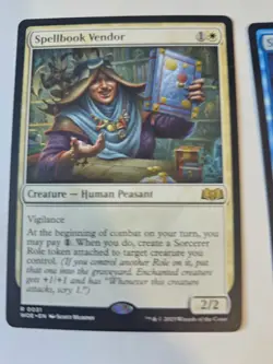 MTG - Spellbook Vendor - Wilds of Eldraine - Image 1