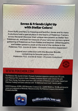 Pokemon TCG Prismatic Evolutions Booster Bundle - Pokemon New Sealed 6 Packs - Image 2