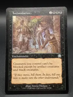 MTG | Intimidation | Mercadian Masques Regular - Image 1