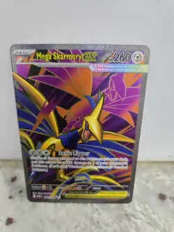 Mega Skarmory ex 106/088 Me03: Perfect Order Holo POR EN Pokemon TCG - Image 1