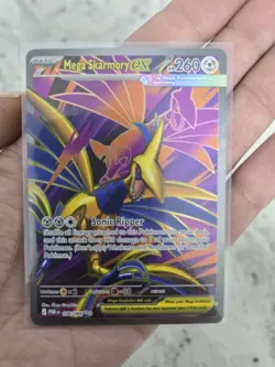 Mega Skarmory ex 106/088 Me03: Perfect Order Holo POR EN Pokemon TCG - Image 3