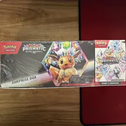 Pokemon TCG Prismatic Evolutions : Surprise Box and Booster Bundle - Sealed - Image 1