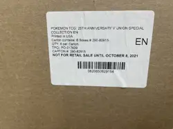 POKEMON: CELEBRATIONS SPECIAL COLLECTION PIKACHU V-UNION 6-BOX CASE.. - Image 2