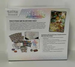 Pokemon TCG Scarlet vs Violet Prismatic Evolution Elite Trainer Box - Image 3