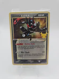 Pokemon TCG Greninja Gold Star SWSH144 25th Celebrations Sealed Promo🔥 - Image 1