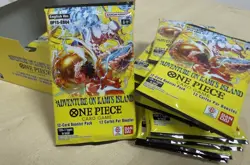 One Piece TCG OP15-EB04 Adventure on Kami's Island Unsealed Box Loose 24 Packs - Image 5