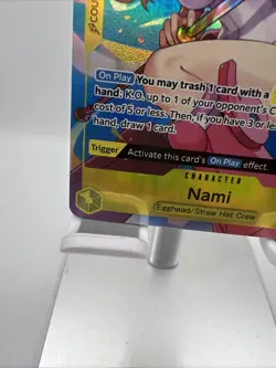 Nami OP08-106 SR Alt Art Two Legends OP-08 ONE PIECE English - Image 2