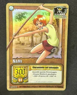 ONE PIECE TCG NAMI - GIURAMENTO SUL TATUAGGIO MS-C03 HOLO ITA NM - Image 1