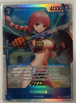 Rebecca OP10-058 Royal Blood Foil near mint one piece - Image 1