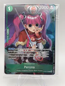 Sealed One Piece TCG Perona OP09-034 Illustration Box Vol. 4 Alt Art Promo Holo - Image 1