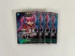Perona Alt Art Sealed OP09-034 Illustration Box Vol 4 Promo One Piece x4 - Image 1