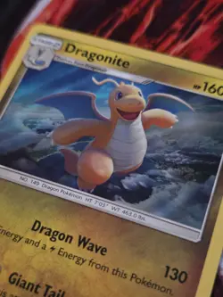 Dragonite 96/149 Sun & Moon Base Holo Rare Pokemon Card - Image 2