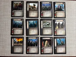 Lord of the Rings TCG 24 Card Lot (2 Of Each) Dunlending - Image 1