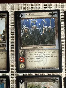 Lord of the Rings TCG 24 Card Lot (2 Of Each) Dunlending - Image 4