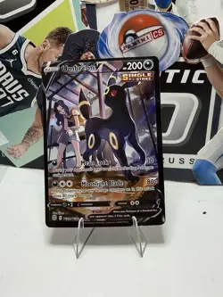 Pokemon Umbreon V Tg2 Tg30 Brilliant Stars Trainer Gallery Ultra Rare Holo Card - Image 1