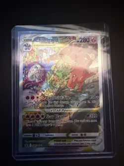 Pokemon Charizard VSTAR SWSH262 Full Art Black Star Promo Holo Card NM Condition - Image 1