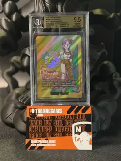 BGS 9.5 Energy Marker E-73 Fusion World Token Manga Booster 02 Dragon Ball Card - Image 1