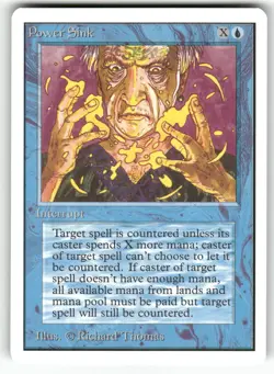 Power Sink Unlimited Edition Common Magic: the gathering Near Mint or Better - Image 1