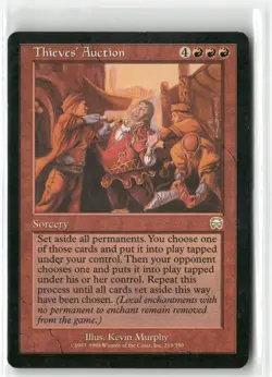 Thieves' Auction Mercadian Masques LP MTG - Image 1