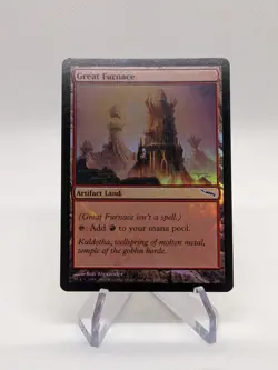 Great Furnace FOIL - MTG Magic the Gathering - Mirrodin - Image 1