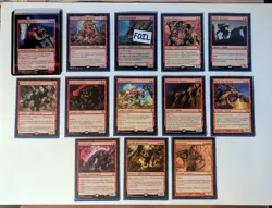 MTG Commander Deck Goblins. Krenko Mob Boss with Bonus Goblin synergy. - Image 1