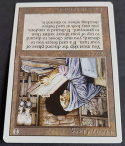 MTG Library of Leng | Revised | NM | Rare Artifact | Vintage - Image 3