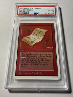 False Orders 1993 Unlimited MTG PSA 6 EX-MT Excellent to MINT Vintage - Image 1