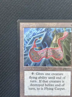 MTG Flying Carpet Arabian Nights ARN Magic The Gathering Moderately Played MP - Image 3