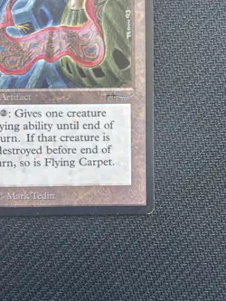 MTG Flying Carpet Arabian Nights ARN Magic The Gathering Moderately Played MP - Image 5