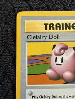 Pokemon TCG Clefairy Doll Trainer Base Set Shadowless 70/102 Rare Vintage WoTC - Image 2