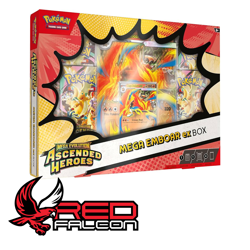 Pokemon TCG: Mega Evolution Ascended Heroes - Mega Emboar ex Box - Image 1
