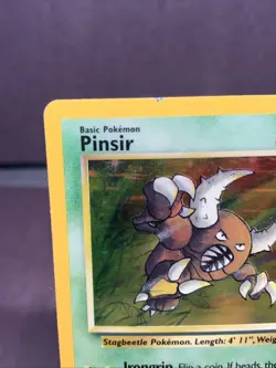 Pokemon TCG Pinsir 9/64 Jungle Set No Symbol Error Holo Rare WOTC VTG 1999 - Image 2