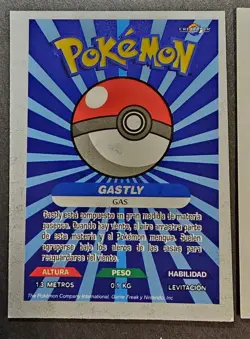 GASTLY X HAUNTER X GENGAR LOT MISPRINT - POKEMON KANTO CREALASER RARE TCG HOLO - Image 5