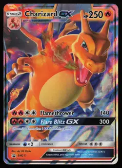 Charizard GX SM211 Holo Promo Sun & Moon Promo Pokemon English NM - Image 1