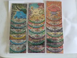 1999 Topps Pokemon. Holo Black Logo CLEAN. 60 Holos. - Image 2