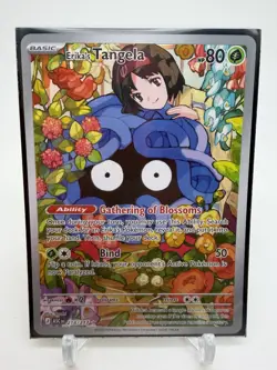 Erika's Tangela 218/217 Illustration Rare ME: Ascended Heroes Pokemon Near Mint - Image 1